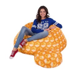Sedací vak - křeslo Gigant 3XL obj. 600 L s podnožkou