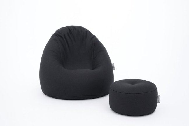 Sedací vak - křeslo Super 3XL obj. 330 L s podnožkou - Potahová tkanina: Nylon, Barva tkaniny: NL14