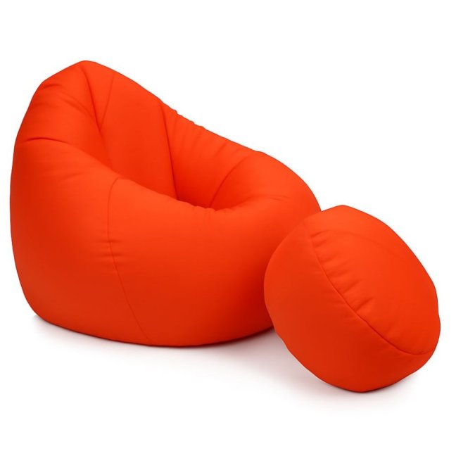 Sedací vak - křeslo Super 4XL obj. 450 L s podnožkou