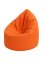 Sedací vak - křeslo Super XL obj. 120 L - Potahová tkanina: Nylon, Barva tkaniny: oranžová