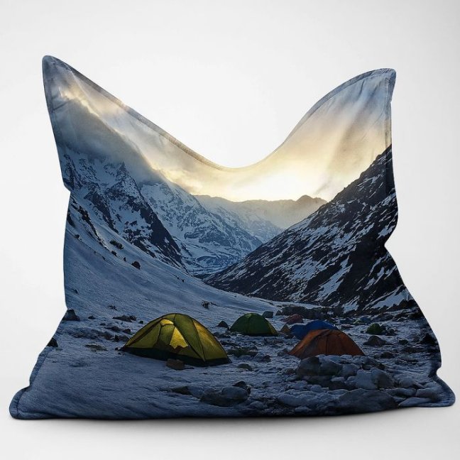 Sedací vak - vlastní  Polštář  3XL 190x140 obj.  600 L mat. Látka s potiskem