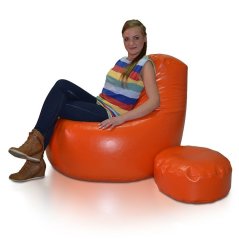 Sedací vak - křeslo Rocky obj. 340 L s podnožkou