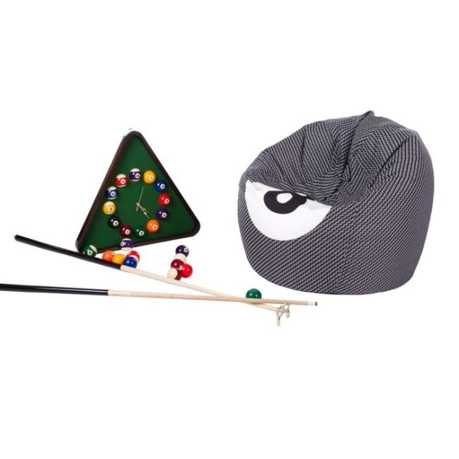 Sedací vak - Koule billiár 8 2XL obj. 380 L