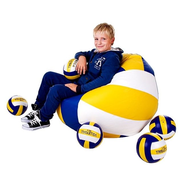 Sedací vak Míč volejbalový 2XL obj. 200 L