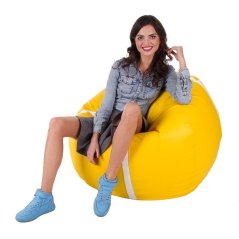 Sedací vak Míč tenisový 3XL obj. 480 L