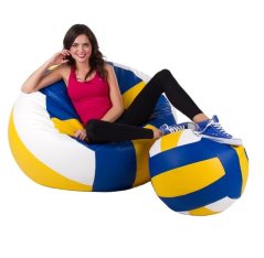 Sedací vak Míč volejbalový - sestava 3XL + L obj. 400 a 100 L