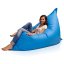 Sedací vak - Polštář  3XL 180x140 obj. 550 L - Potahová tkanina: Nylon, Barva tkaniny: šedá
