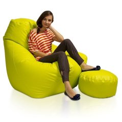 Sedací vak - křeslo Energie 3XL obj. 580 L s podnožkou