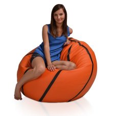 Sedací vak Míč basketbalový 2XL obj. 260 L