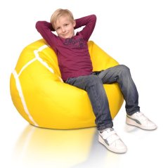 Sedací vak Míč tenisový 2XL obj. 260 L