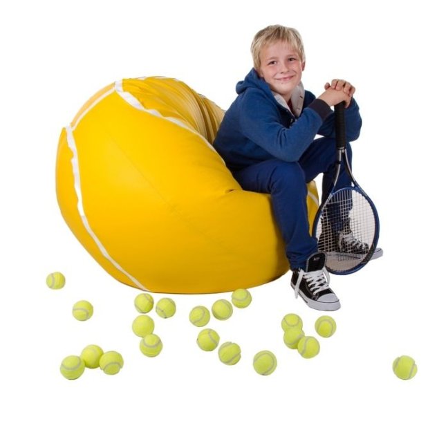 Sedací vak Míč tenisový 2XL obj. 260 L