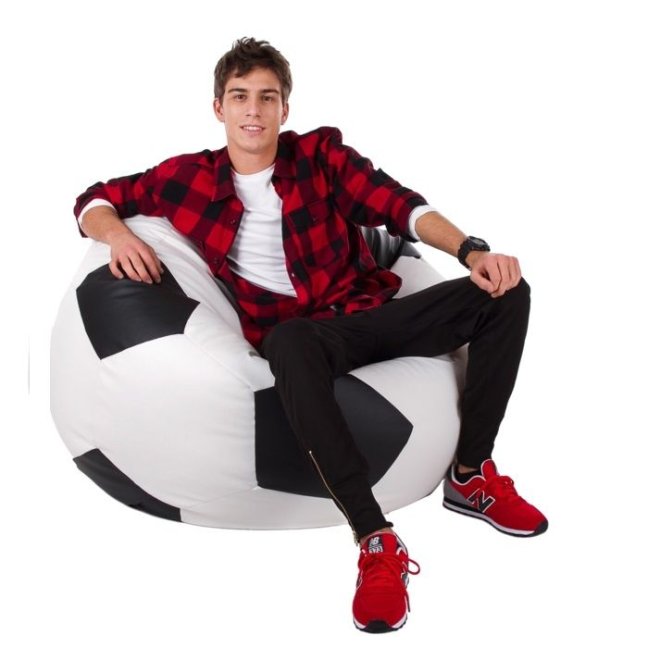 Sedací vak Míč fotbalový 3XL obj. 430 L