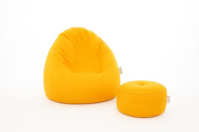 Sedací vak - křeslo Super 3XL obj. 330 L s podnožkou - Potahová tkanina: Nylon, Barva tkaniny: NL15