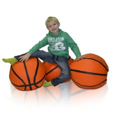 Sedací vak Míč basketbalový L obj. 100 L