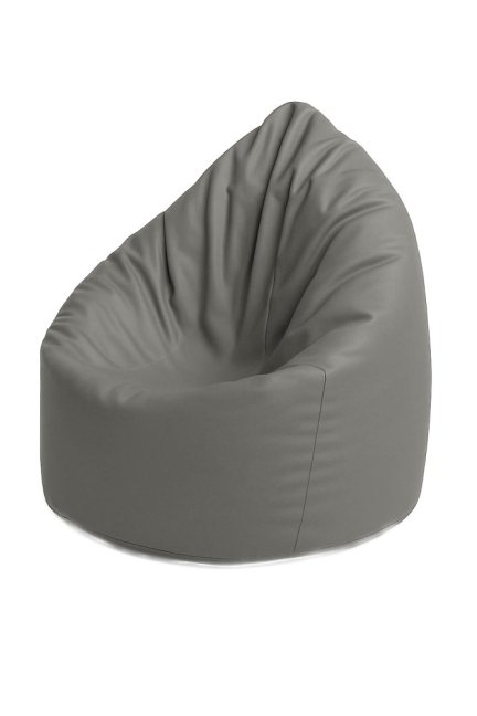 Sedací vak - křeslo Super XL obj. 120 L - Potahová tkanina: Nylon, Barva tkaniny: šedá