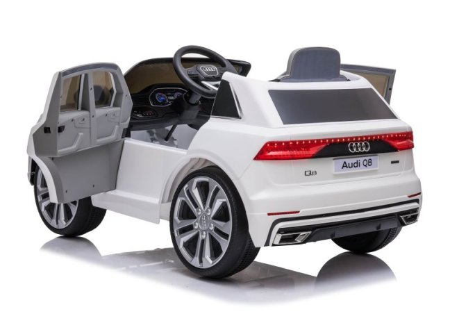 Dětské el. vozítko,  Audi  - bílé, napětí 12V a výkon [⚠ Claude for Sheets™ RECALCULATING ⚠] =claude(W778)