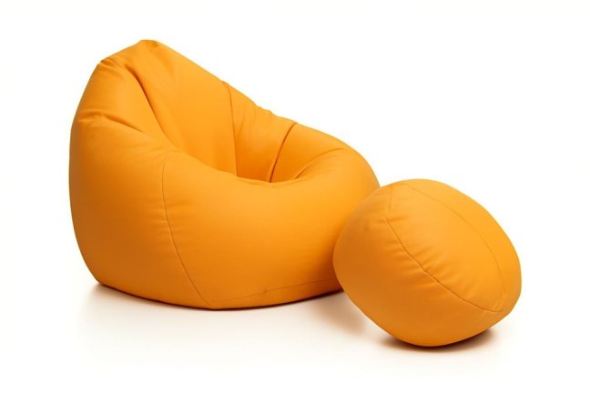 Sedací vak - křeslo Super 4XL obj. 450 L s podnožkou - Potahová tkanina: Nylon, Barva tkaniny: NL05