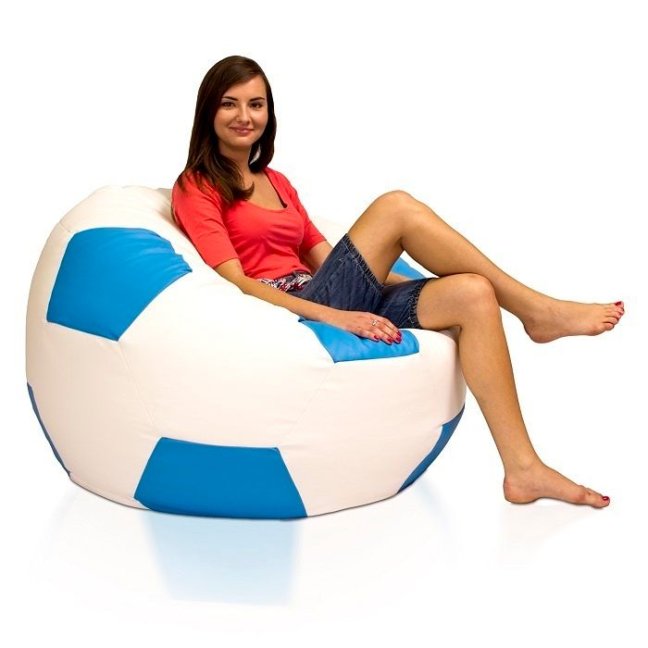 Sedací vak Míč fotbalový 3XL obj. 430 L