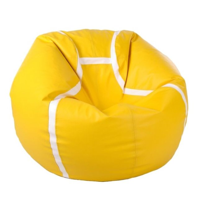 Sedací vak Míč tenisový 3XL obj. 480 L
