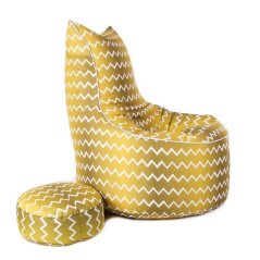 Sedací vak - křeslo Jumbo 3XL obj. 350 L s podnožkou