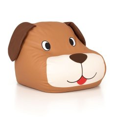 Pohodlný dětský sedací vak na motiv - Pejsek z materiálu Eko kůže a objemu 300 L. Pohodlný dětský sedací vak na motiv - Pejsek z materiálu Eko kůže a objemu 300 L.