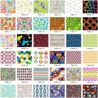 Nekonečné množství barevných a grafických potisků